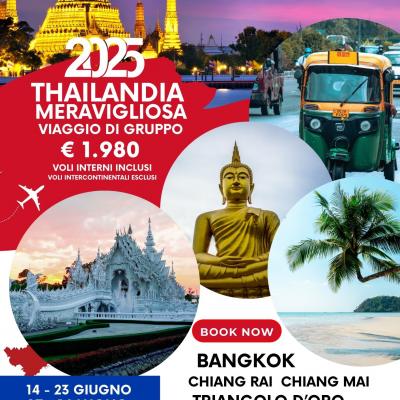 Viaggio di Gruppo Luglio Thailandia 2025